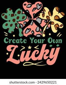 create your own lucky t shirt design