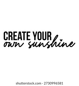 Criar seu próprio arquivo vetorial Sunshine Design