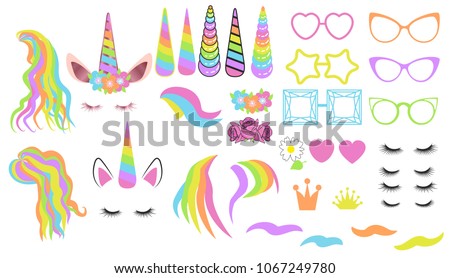 Download Create Your Own Unicorn Big Vector Vector de stock (libre ...