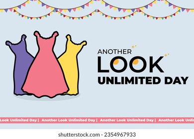 I created Another Look Unlimited Day with a combination of items and backgrounds that are suitable for use on all social media platforms or print media, you can also edit the items 1 by 1