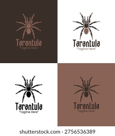 Created for brands seeking a distinctive Tarantula emblem for outdoor businesses and wildlife communities.