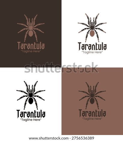 Created for brands seeking a distinctive Tarantula emblem for outdoor businesses and wildlife communities.
