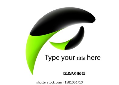 created a logo to show the hawks eye for the gamers .