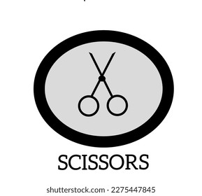 I created a scissor logo, perfect for a barber shop icon