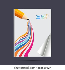 Creating a creative, with coloring book