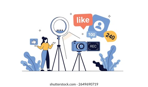 Creating engaging online content mastering social media influencer production techniques for digital creators