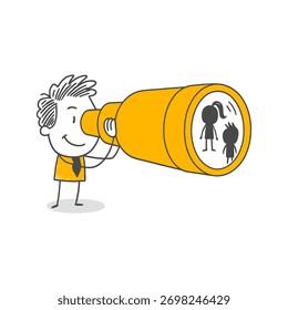 Criando A Visão Futura E A Determinação De Descobrir Indivíduos Importantes Para O Progresso.