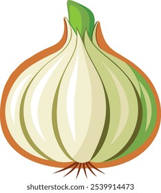 Creating a "Garlic Vector Art Silhouettes with White Background" involves designing a clean, minimalist graphic representation of garlic bulbs or cloves.