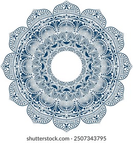 Creando un arte de mandala armonioso para la meditación y la atención plena