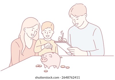 Creating memorable family moments by discussing budgeting, savings strategies, and financial education together