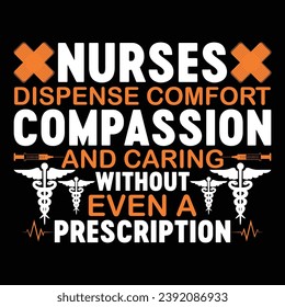 Creating a nurse t-shirt design involves combining elements that reflect the compassion and dedication of nurses. Here's a simple text-based design idea along with some visual elements