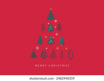 Creating an outstanding Christmas icon with a red color background can make your brand's holiday promotions more vibrant and eye-catching.