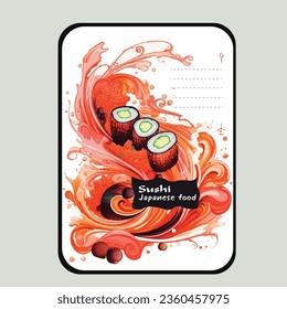 Creating a promotional card for a sushi Japanese food promotion can be an effective way to attract customers and boost sales. Here's a sample design and content for your sushi promotion card