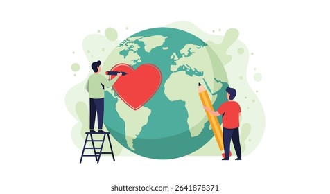 Creating A Sustainable World Together Promoting Environmental Awareness and Global Responsibility Initiative