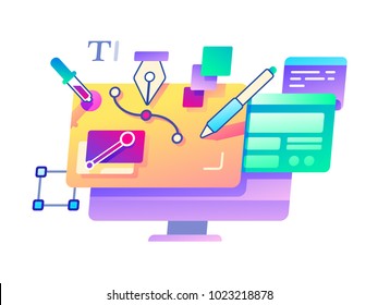 Creation And Design Using Computer