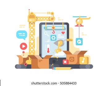 Creation And Development Of App