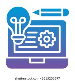 Creation Icon Element For Design