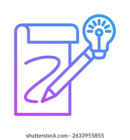 Creation Icon Element For Design