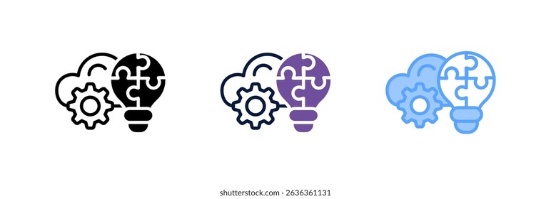 Creation Icon Element For Design And Vector