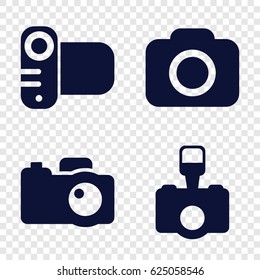 Creation icons set. set of 4 creation filled icons such as 