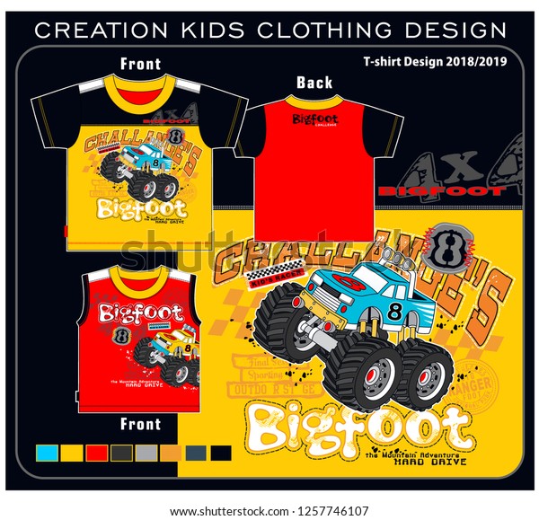 creation t shirt\
kids,vector design\
illustration