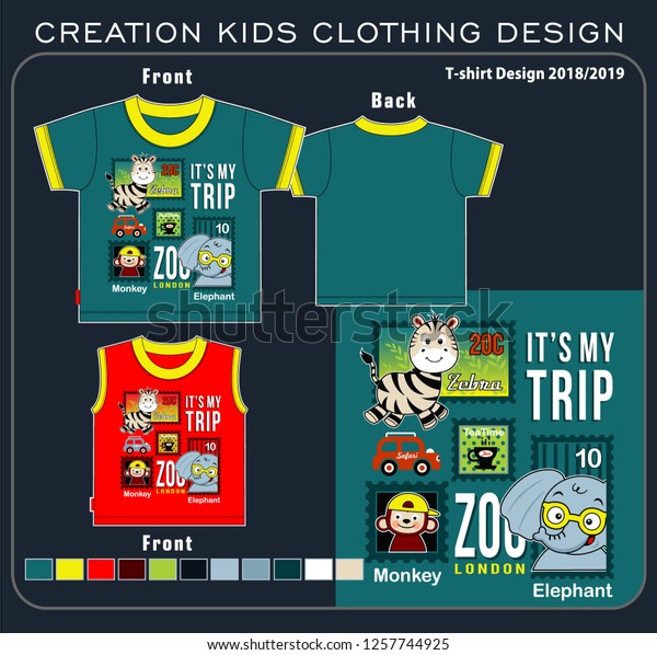 creation t\
shirts kids,vector design\
illustration