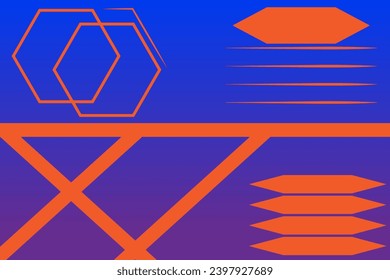 CREATIONAL BACKGROUND WITH GRADATION COLORS