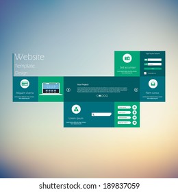Creativ Colorful Flat Website Template