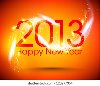 creative 2013 happy new year graphic design
