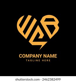 Creative 3 type of letter logo design for your company.