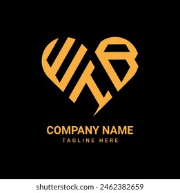 Creativo 3 tipo de diseño de logotipo de carta para su empresa.
