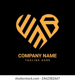 Creative 3 type of letter logo design for your company.