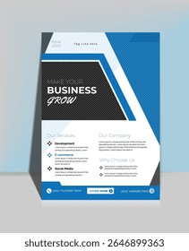 Creative A4 Business Flyer Template