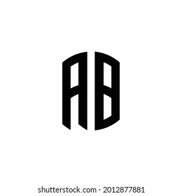 Creative AB Architecture Monogram Letters Logo. It will be suitable for which company or brand name start those initial.