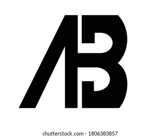 creative ab logo designs and monograms