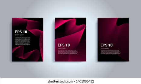 Creative abstract A4 flyer template