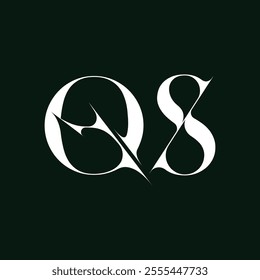 creative abstract alphabet negative space modern minimalist RGB color business elegant luxury monogram logo design