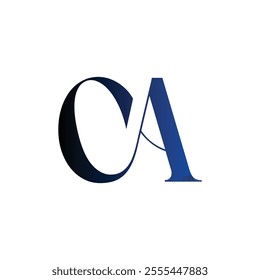 creative abstract alphabet negative space modern minimalist RGB color business elegant luxury monogram logo design