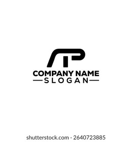 Creative Abstract AP Lettermark Icon Vector