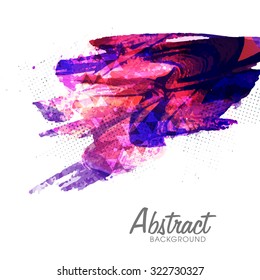 Creative abstract background with colorful splash.
