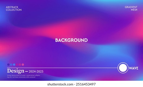 Creative abstract background combination of red, blue and purple colors with soft texture. Minimalist pastel color design.