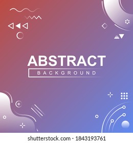 Creative abstract background design idea