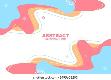 creative abstract background with geometric shapes, hand drawn background, abstract wave background