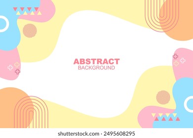 creative abstract background with geometric shapes, hand drawn background, abstract wave background