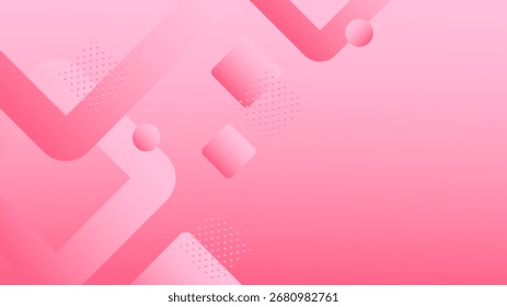 Fundo abstrato criativo com gráfico abstrato em rosa