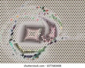 Creative  abstract background with halftone effects. Vector clip art. Pattern suitable for your business design like a background, wallpaper, screen savers, covers, print, business cards, posters.