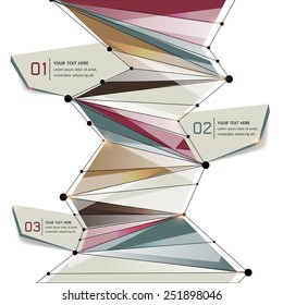 Creative Abstract Background modern geometric design, Infographics-Vector illustration