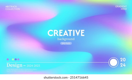 Fondo abstracto creativo colores pastel modernos. Textura superficial suave. Fondo de color brillante con espacio para el diseño. Diseño de Vector