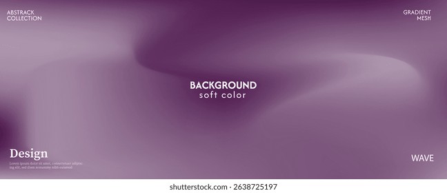 Creative abstract background with reddish brown wave texture. Light and dark combination. Minimalist pastel color design