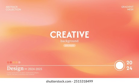Creative abstract background of soft clouds in pastel color gradations.